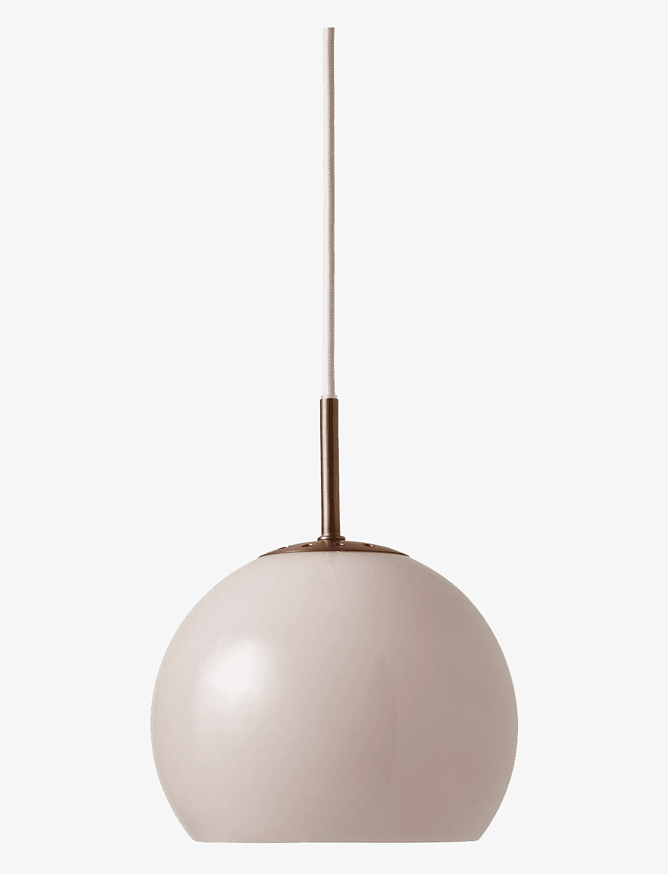 Frandsen Lighting - Ball Glass Pendant Ø18 EU - pendellampen - sand grey - 1