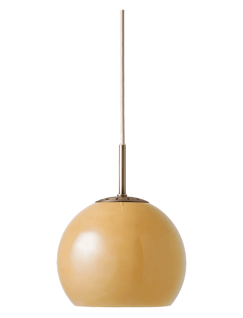 Frandsen Lighting - Ball Glass Pendant Ø18 EU - pendellampen - amber - 0