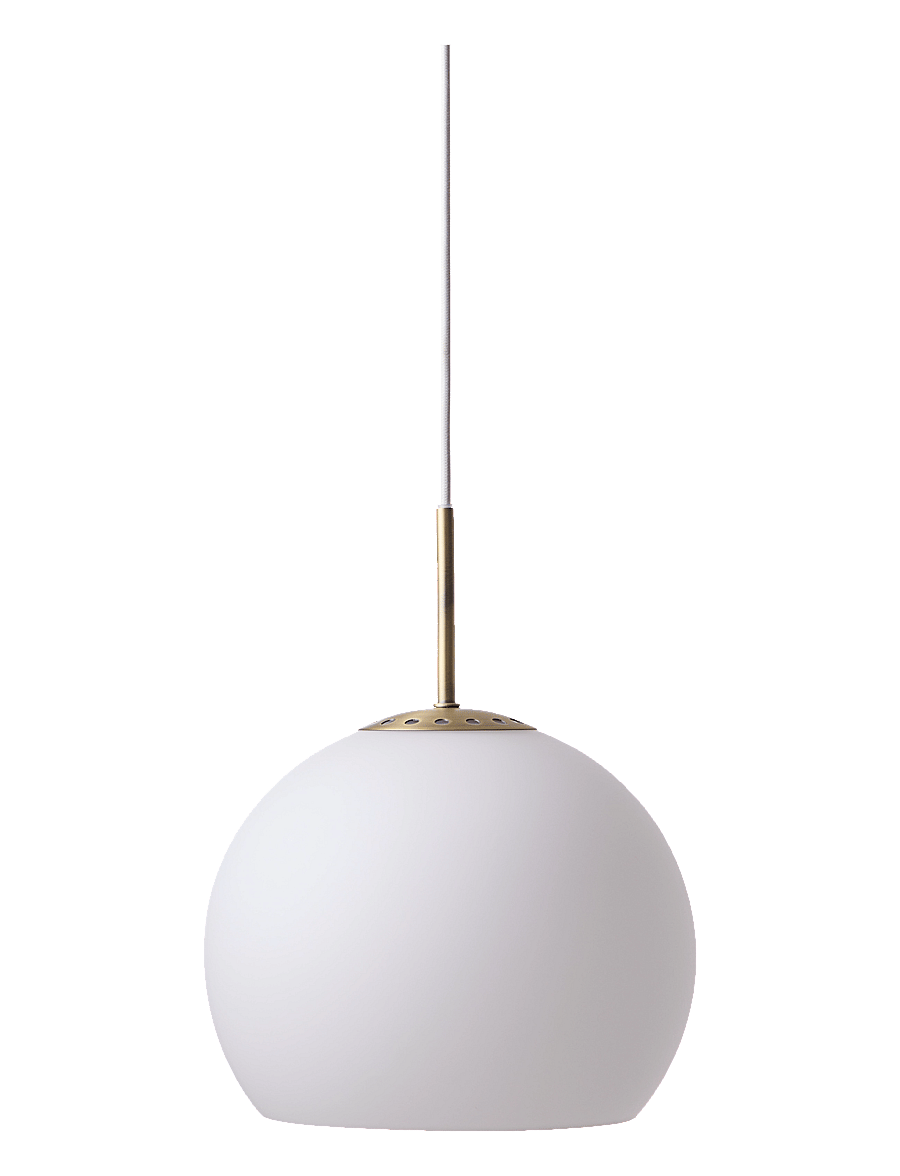 Frandsen Lighting - Ball Glass Pendant Ø25 EU - pendellampen - opal white - 0