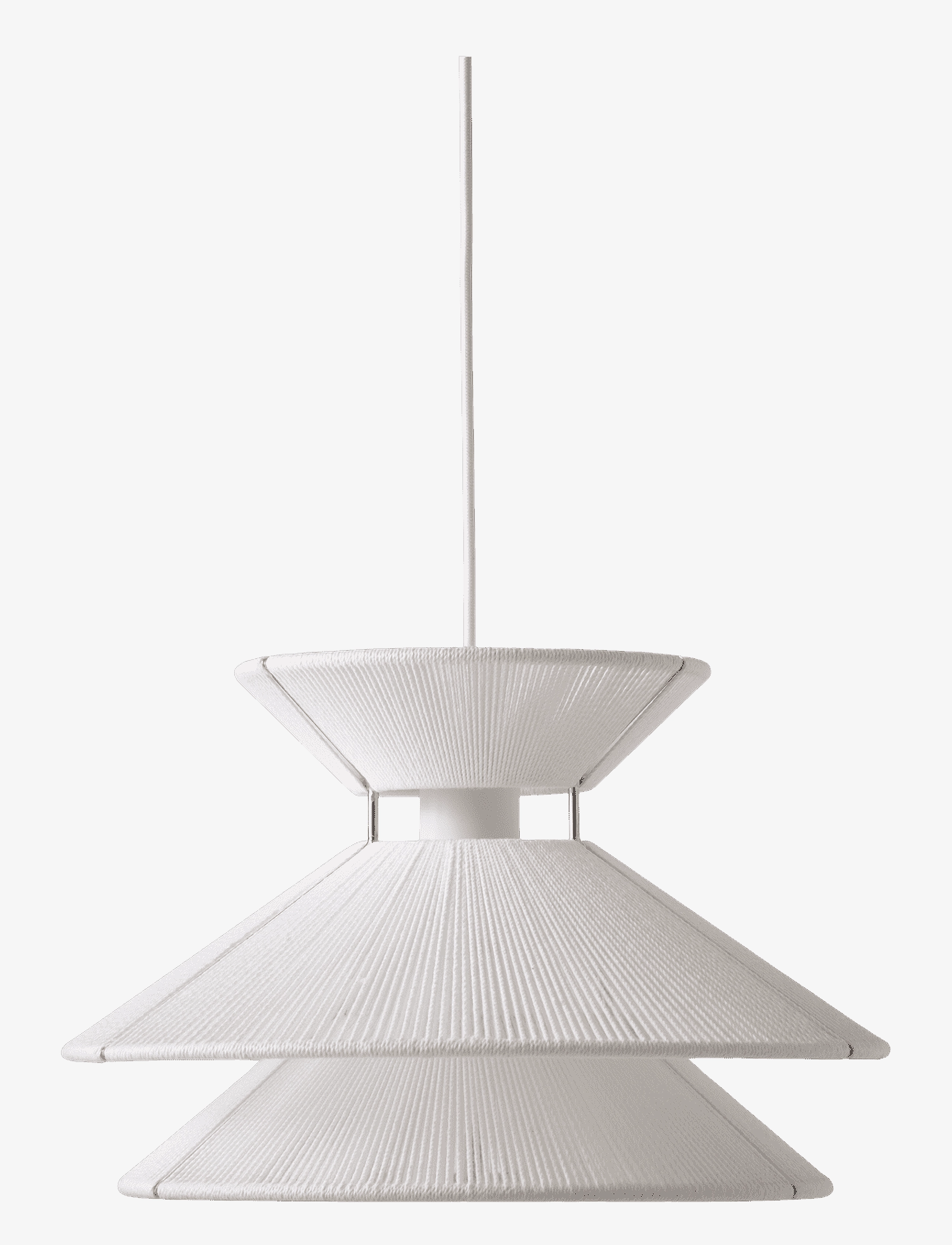 Frandsen Lighting Kiku Pendant Ø35,5 Cm Eu, Loftlampe, Hvid, Str: Ø 30.5 cm