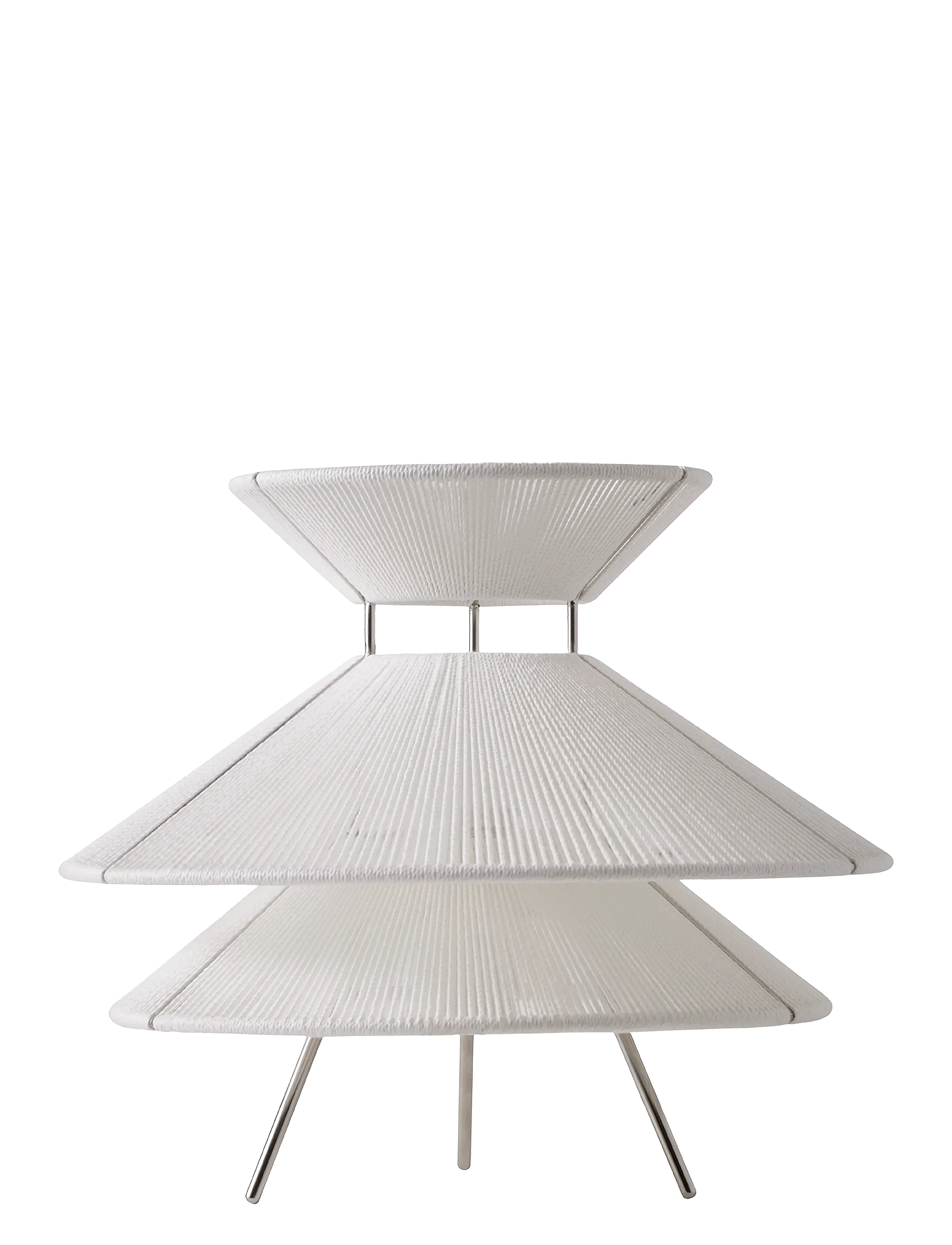 Frandsen Lighting Kiku Table Ø35,5 Cm Eu, Bordlampe, Hvid, Str: Ø 35.5 cm