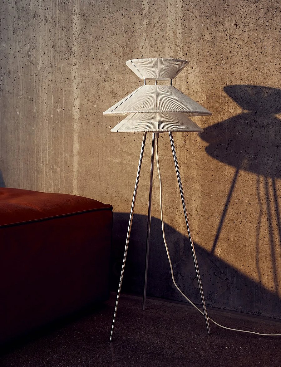 Frandsen Lighting - Kiku Floor Lamp EU - põrandalambid - white - 0