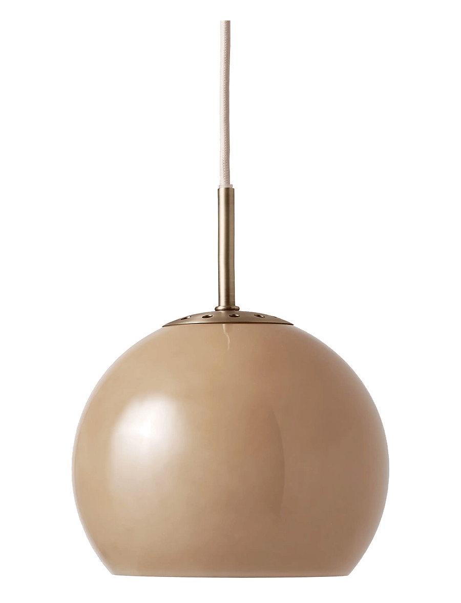Frandsen Lighting - Ball glass pendant - rippvalgustid - cappuccino - 0