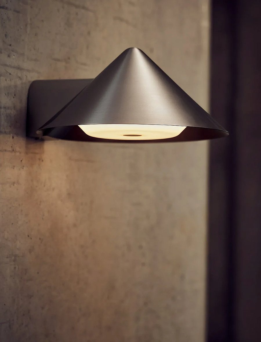 Frandsen Lighting - Grasp Wall - seinalambid - brushed stainless steel - 0