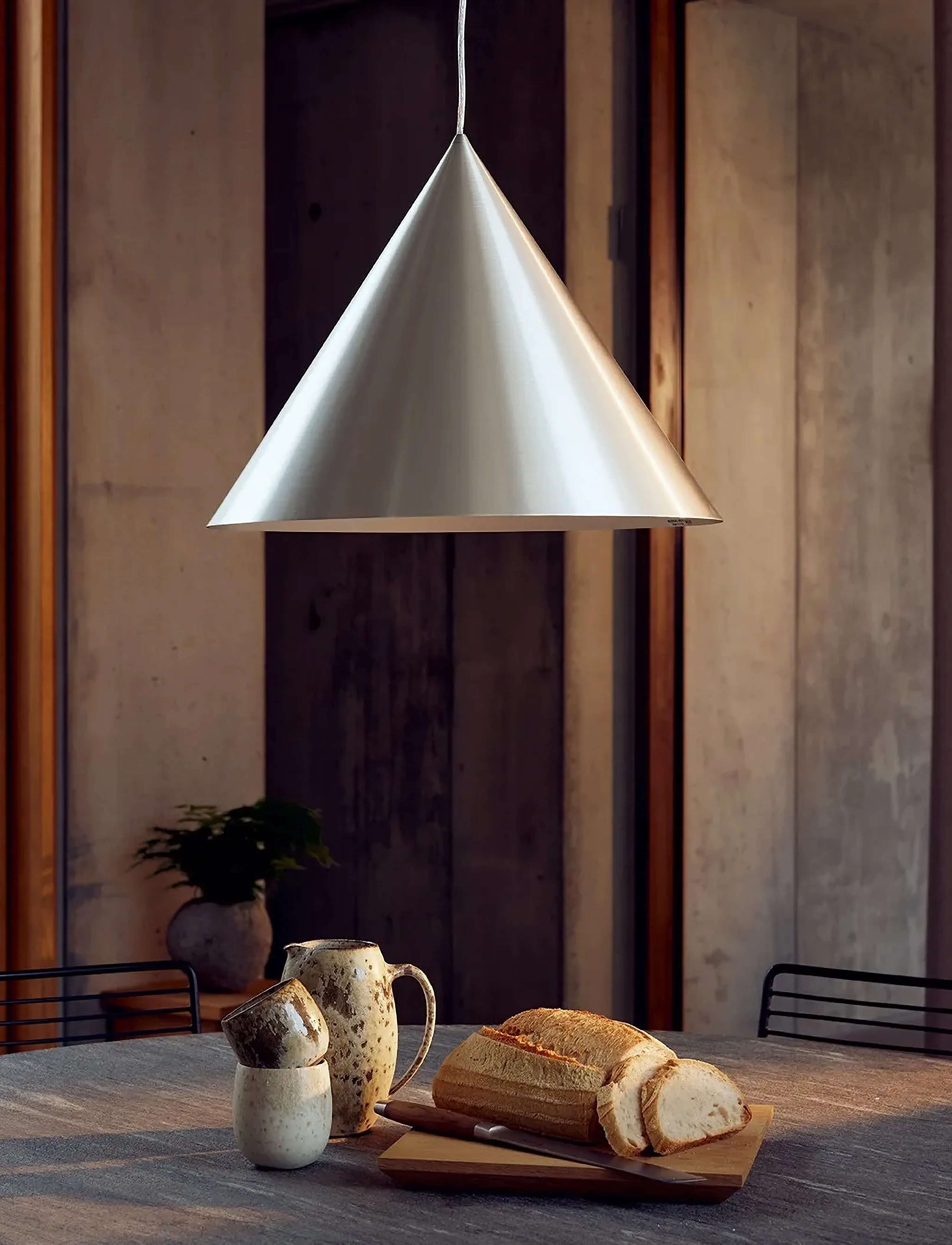 Frandsen Lighting Benjamin Pendant, Ø30, Ceiling Lamps, Silber - Pendant Homeware