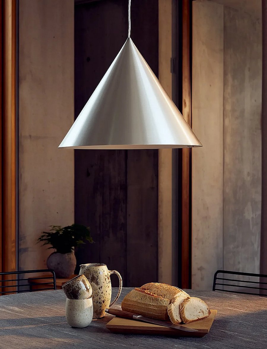 Frandsen Lighting - Benjamin pendant - rippvalgustid - brushed aluminium - 0