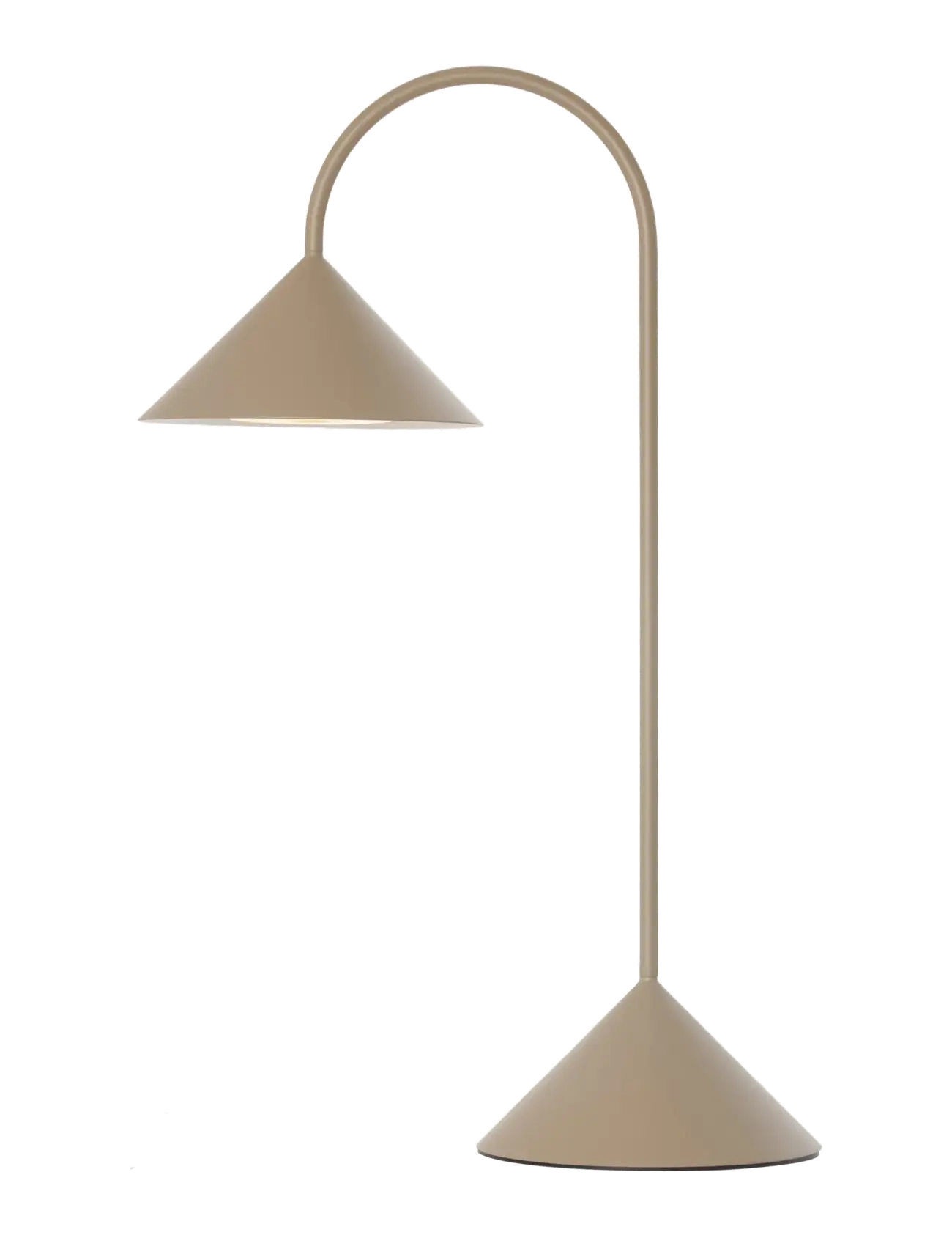 Frandsen Lighting Grasp Portable H47, Bordlampe, Beige, Str: H47CM