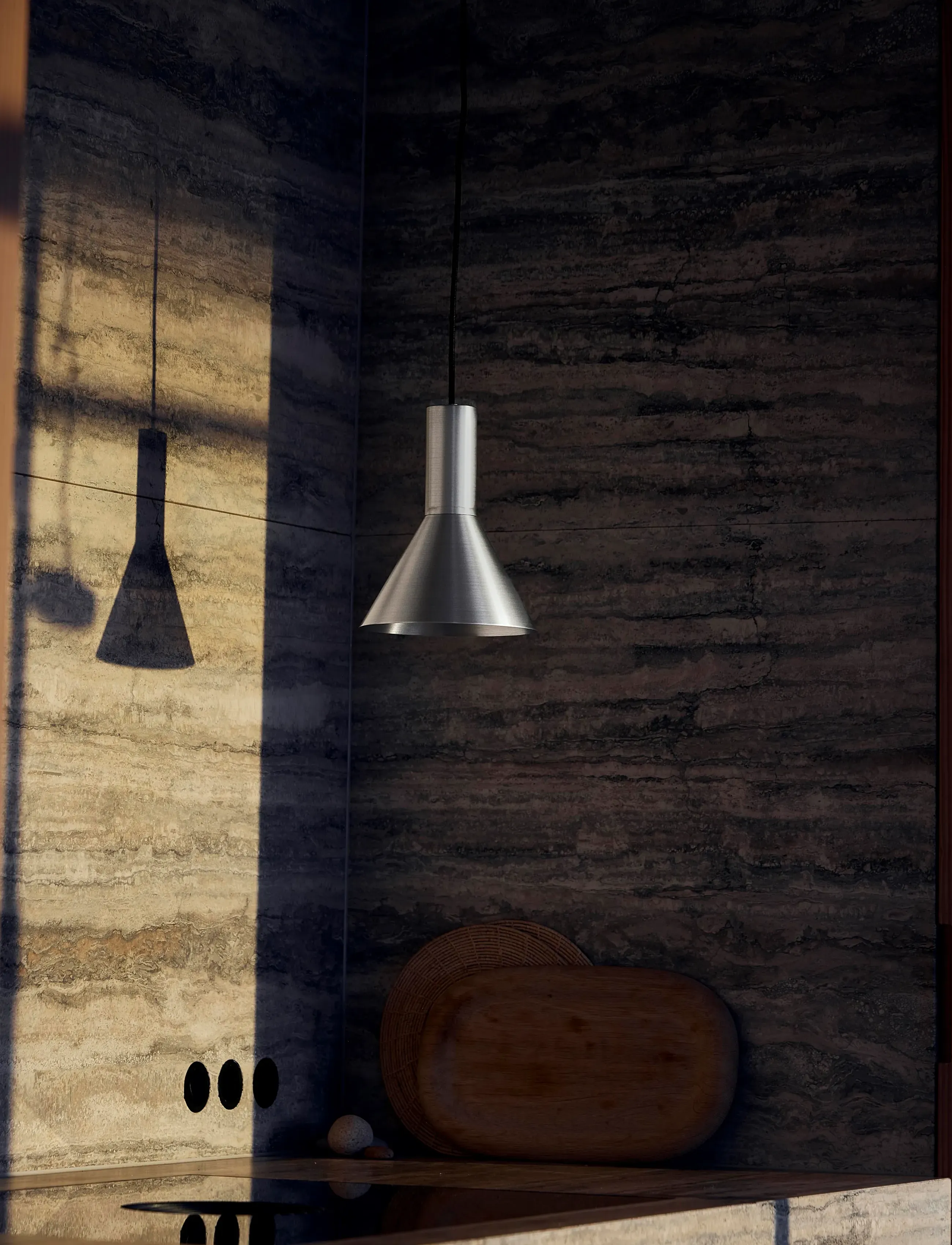 Frandsen Lighting Lyss Pendant Ø18, Ø 18 cm, Ceiling Lamps, Silber - Homeware