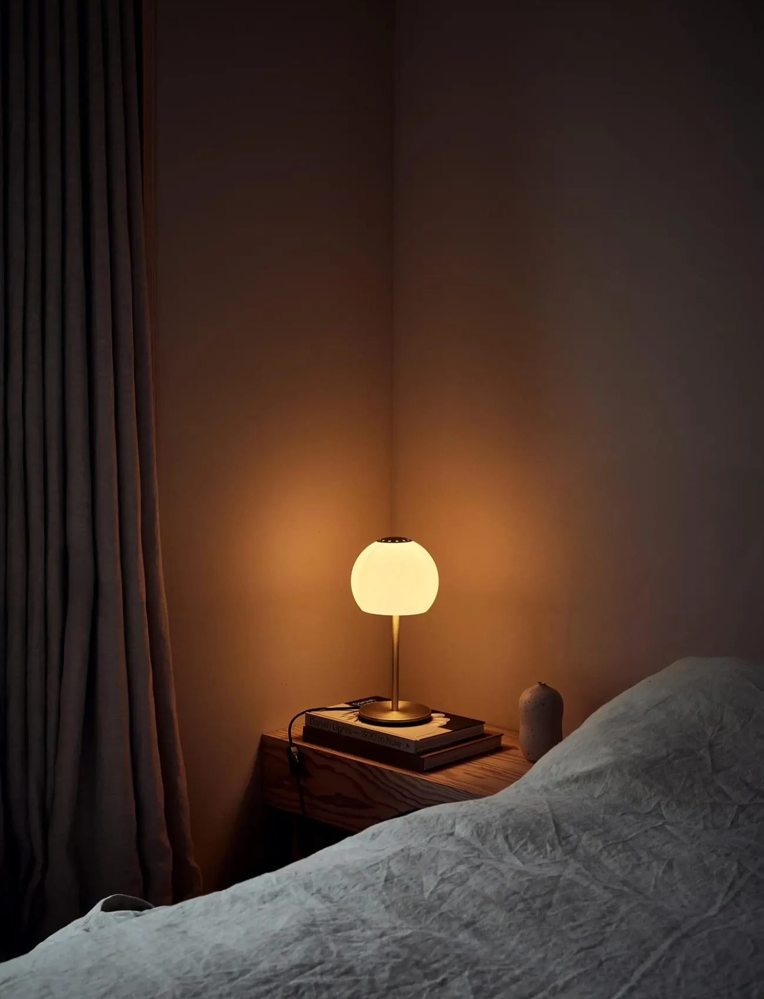 Frandsen Lighting Ball Glass Table, Ø 18 cm, Lamps, Creme - Table Homeware