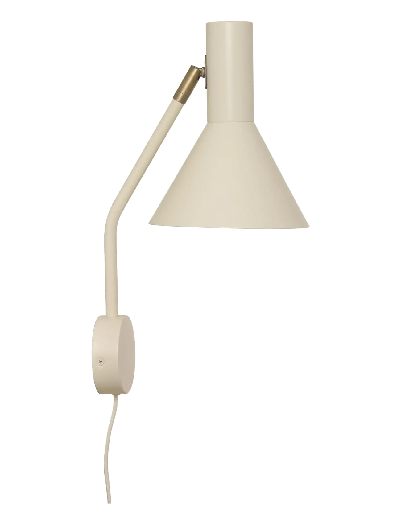 Frandsen Lighting Lyss Wall Lamp, Væglampe, Creme, Str: H 42CM