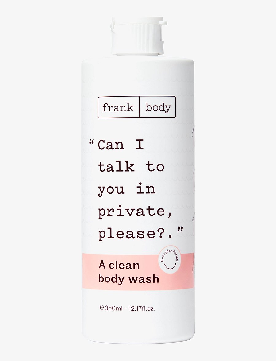 Frank Body - Frank Body Everyday Clean Body Wash Unscented 360ml - clear - 0