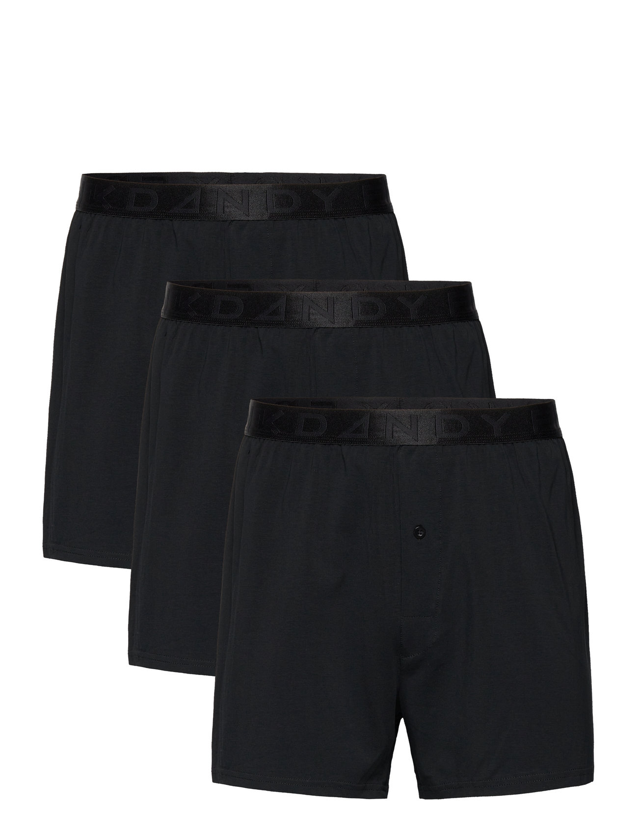 Frank Dandy 3-P Legend Organic Boxershorts - Black - S