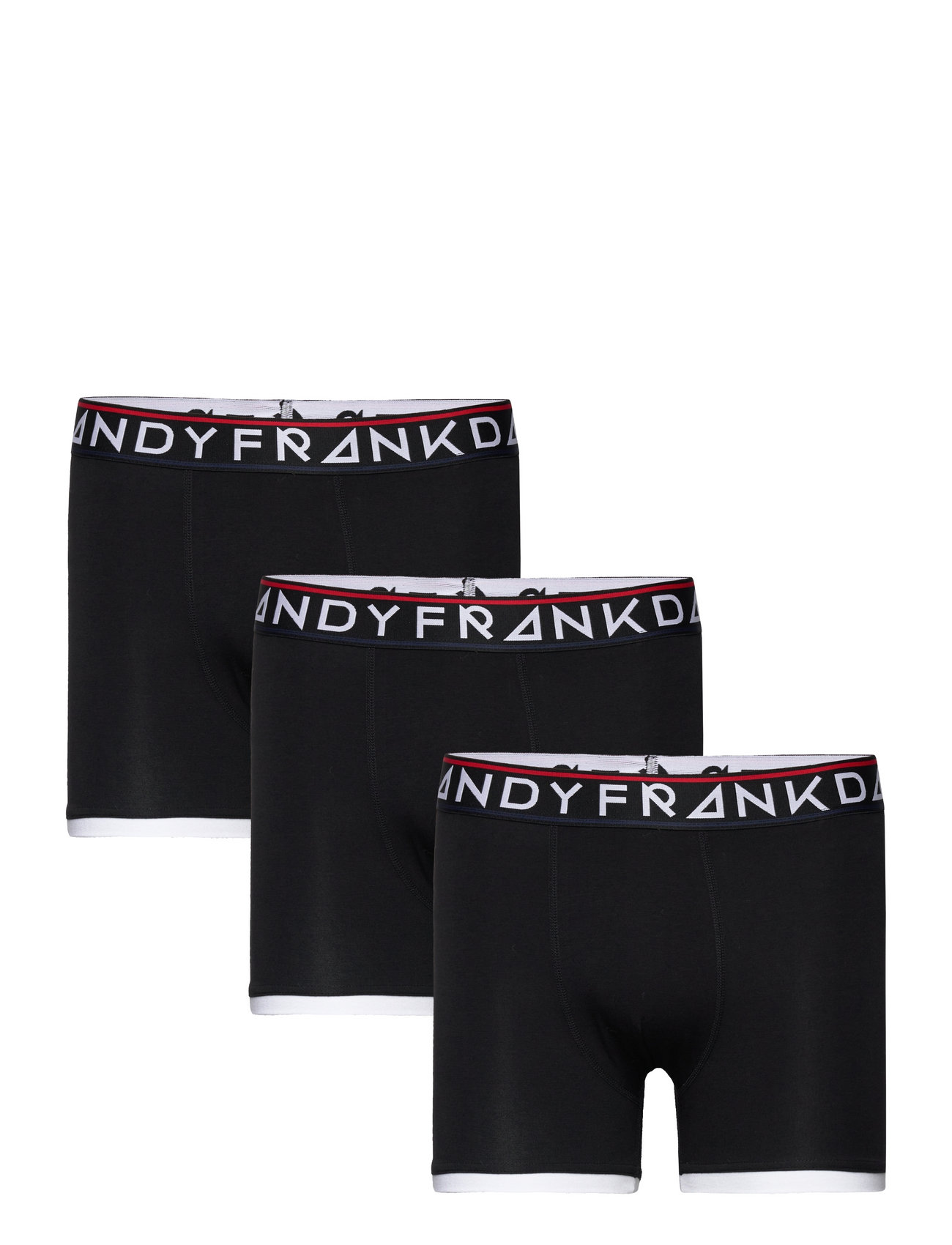 Frank Dandy 3-P St Paul Bamboo Boxer - Black - S