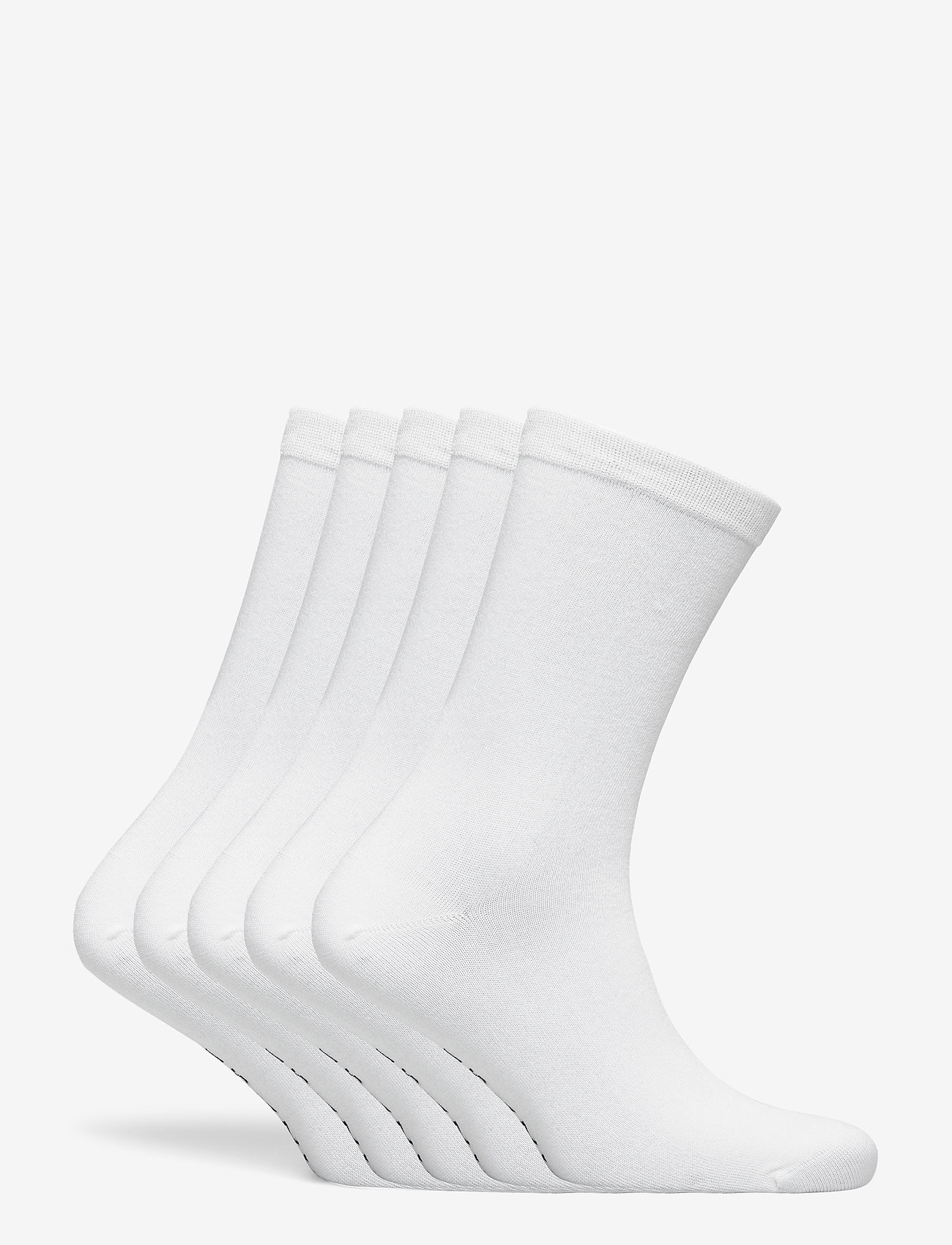 Frank Dandy - 5-pack Bamboo Socks Solid - white - 1