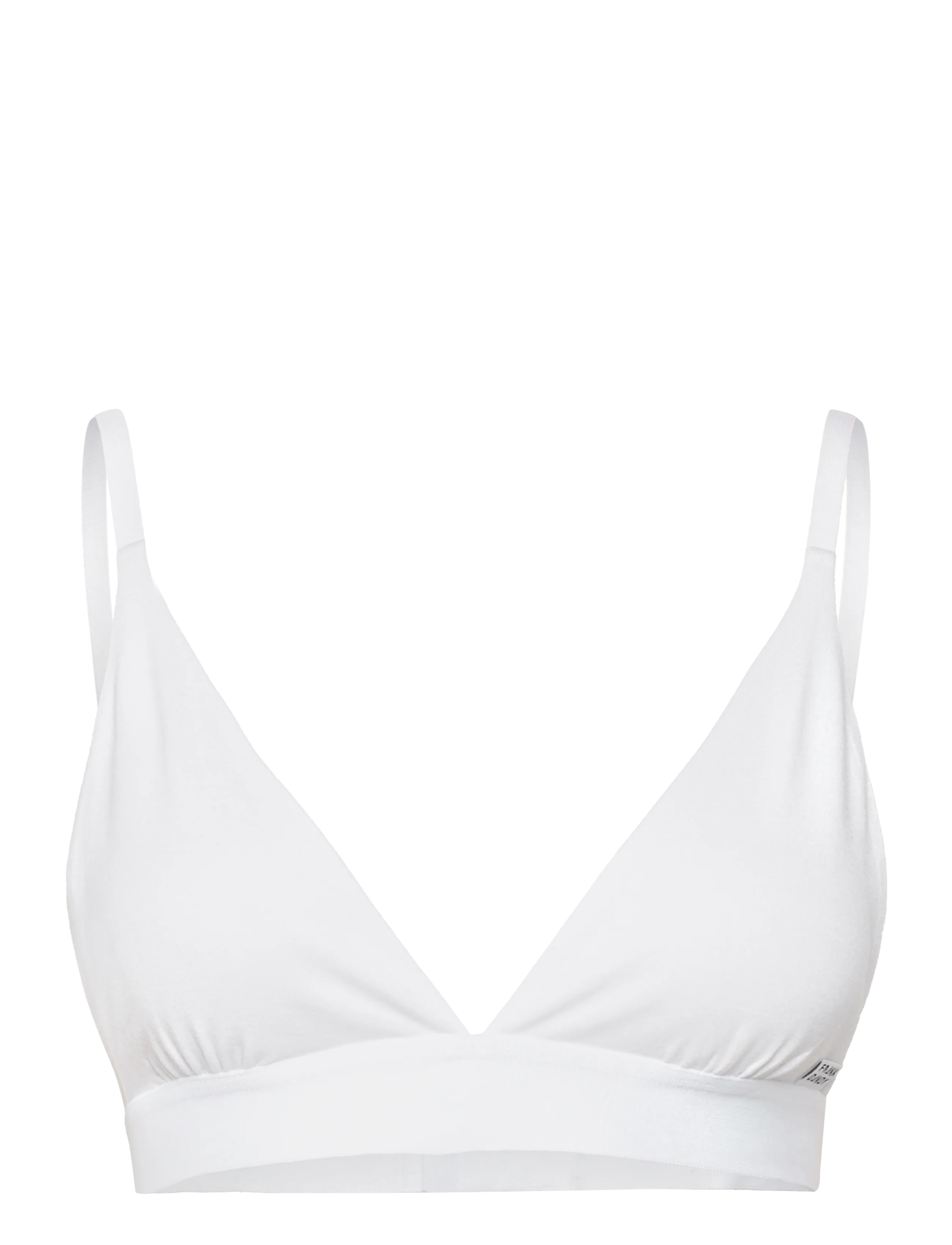 Frank Dandy Women's Bamboo Legend Bra - Undertøj - WHITE / white