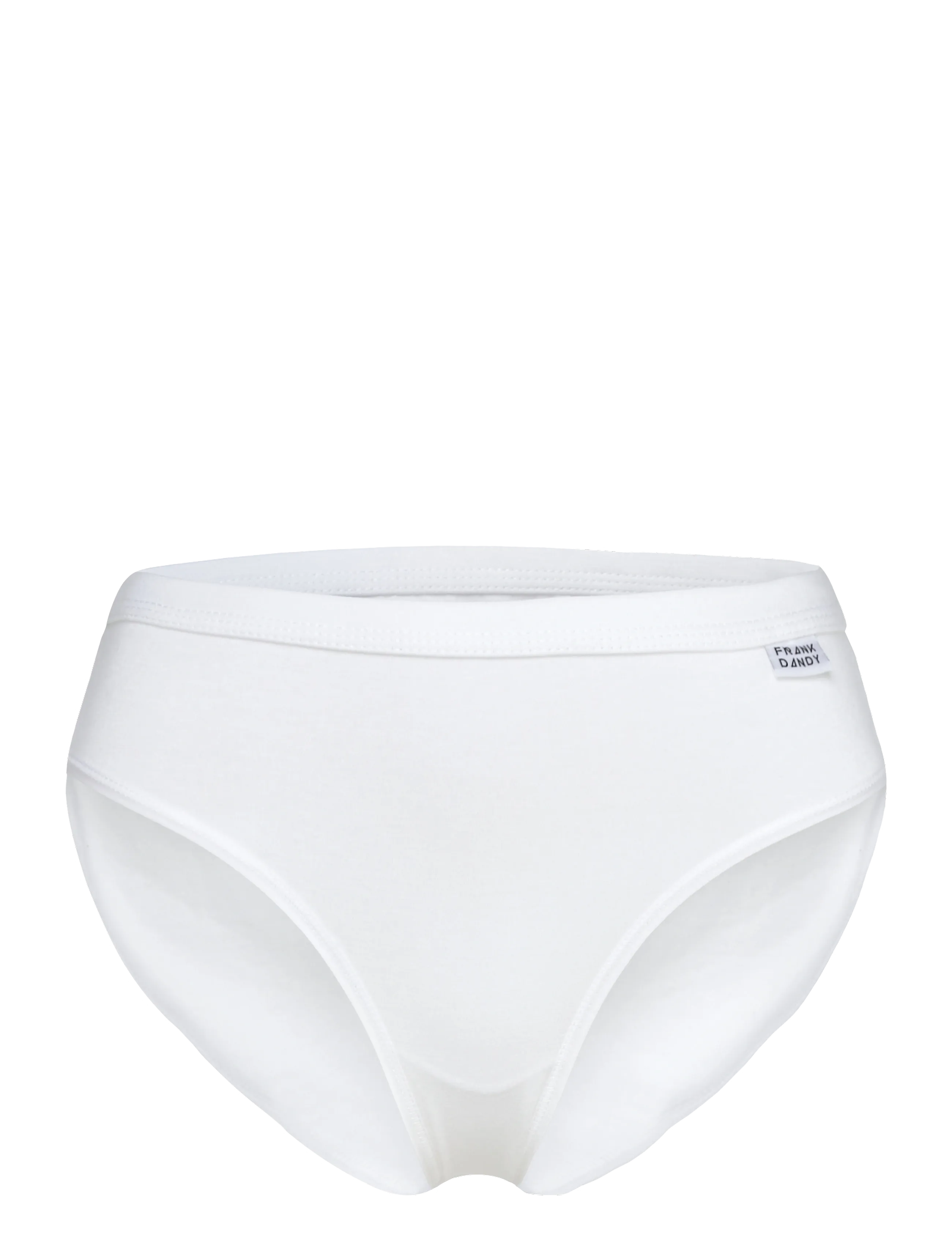 FRANK DANDY Damen's Bamboo Legend Hip Weiß - S - Damen