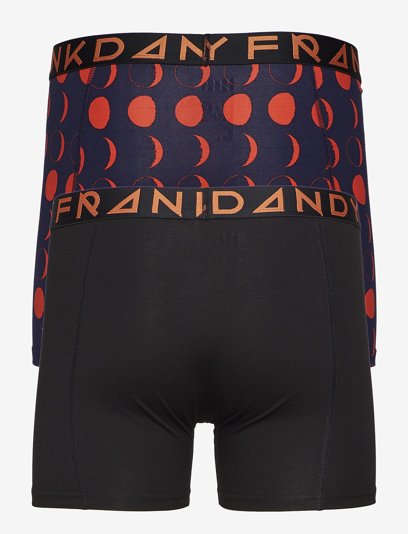 Frank Dandy - 2 Pack Moon Boxer - black/dark blue - 1