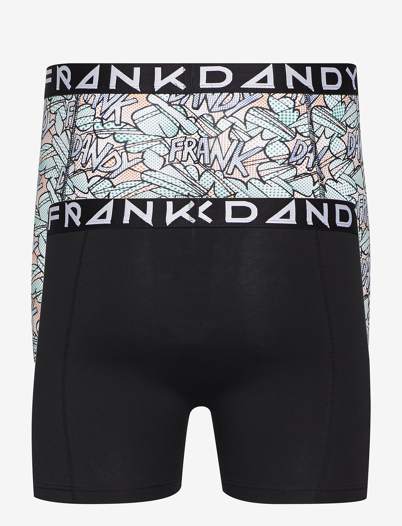 Frank Dandy - 2 Pack POW Boxer - black/white - 1