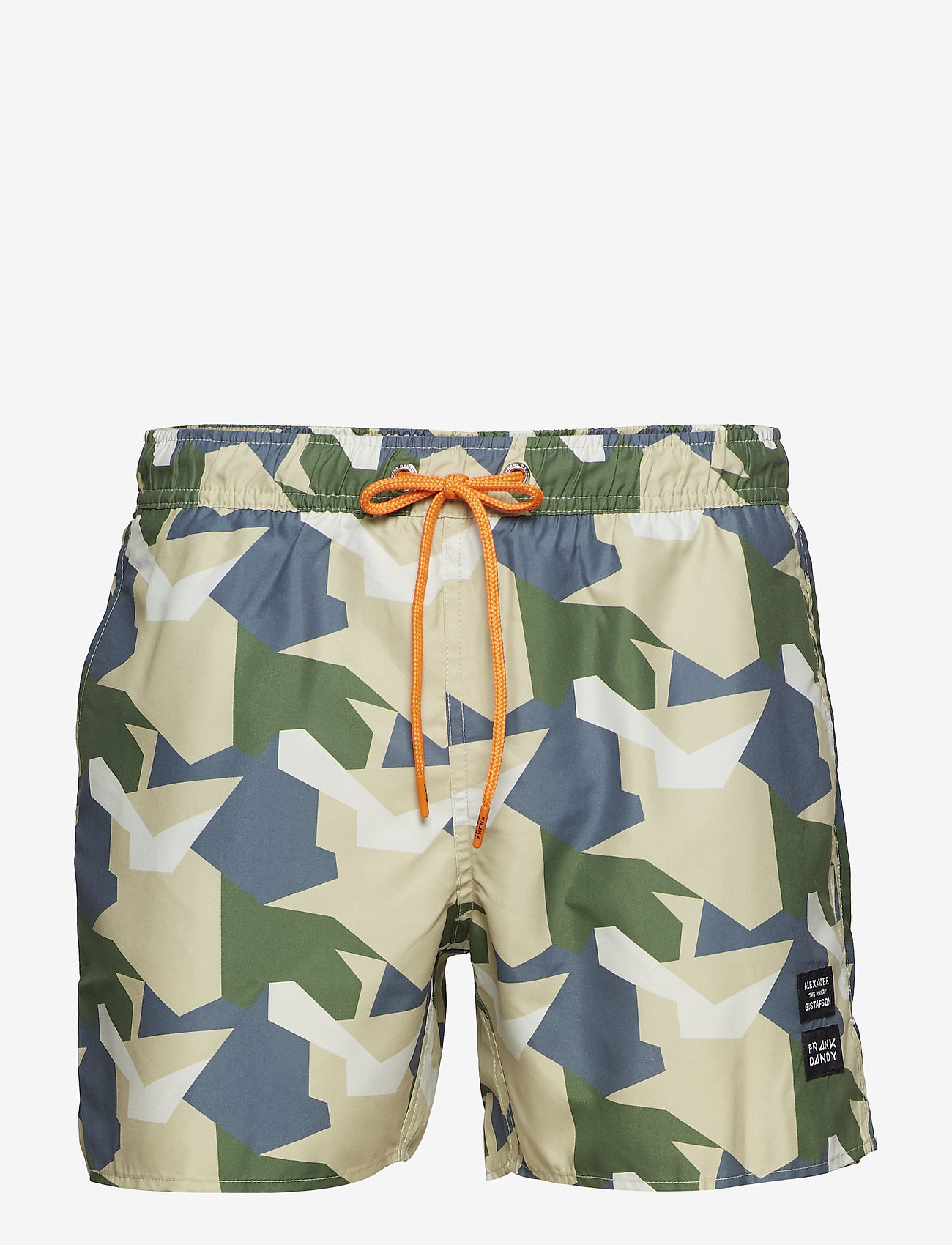 Frank Dandy - FD x ALX TM Camo swimshorts - green - 0