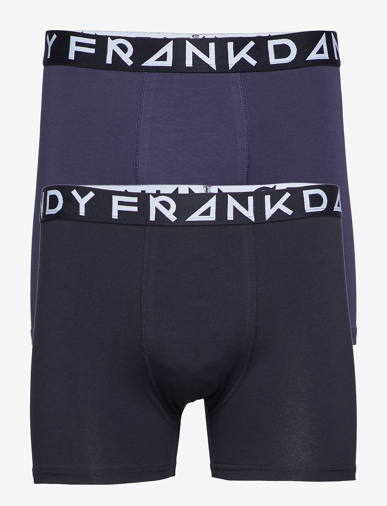 Frank Dandy - 2 Pack Solid Boxer - black/dark navy - 0