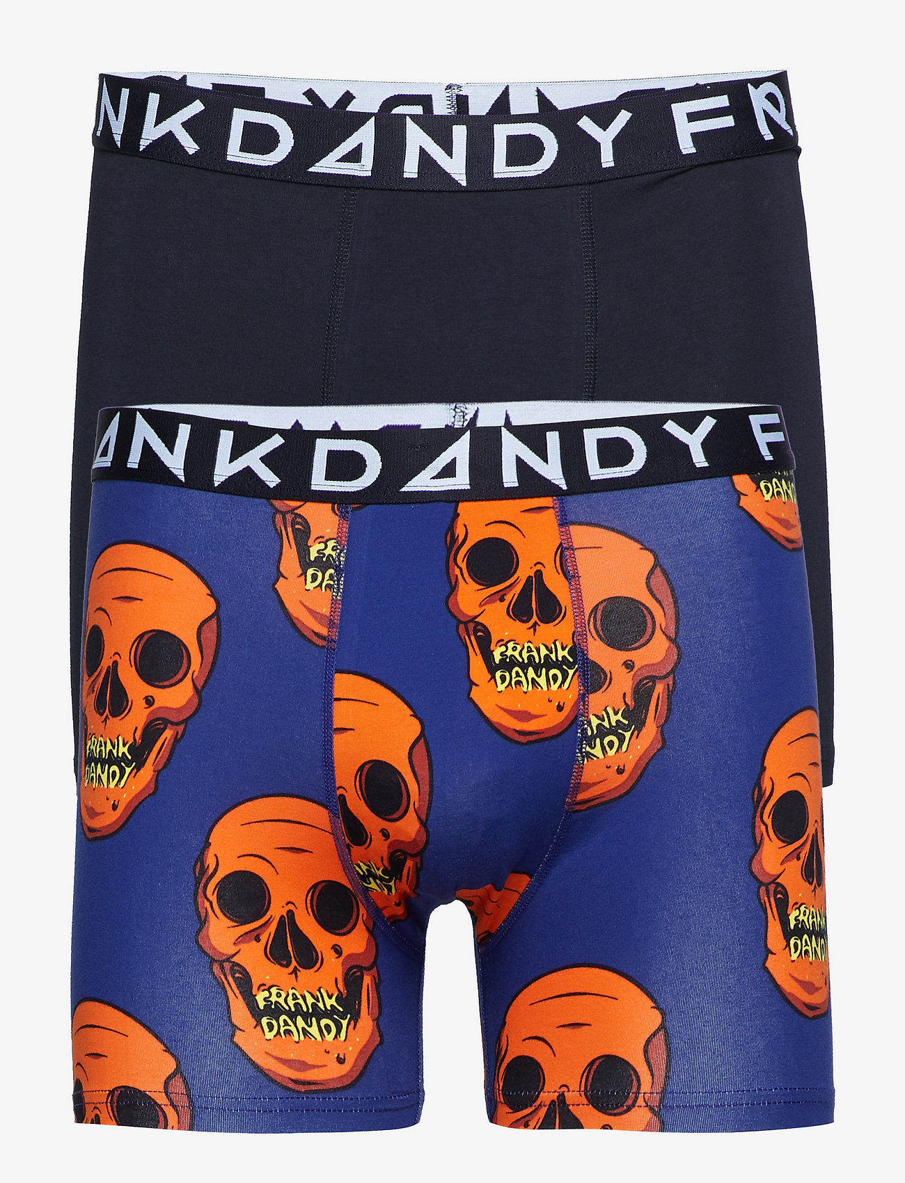 Frank Dandy - 2 Pack Kranium Boxer - dark indigo/black - 0