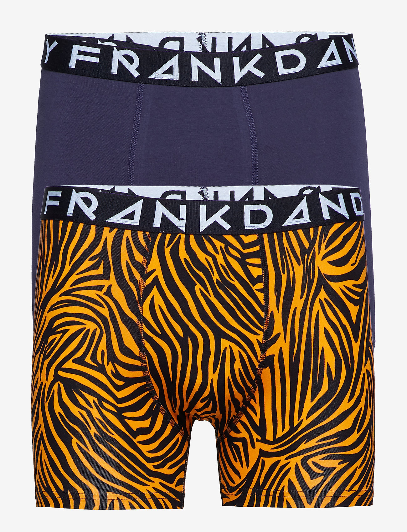 Frank Dandy - 2 Pack Tiger boxer - yellow/navy - 0