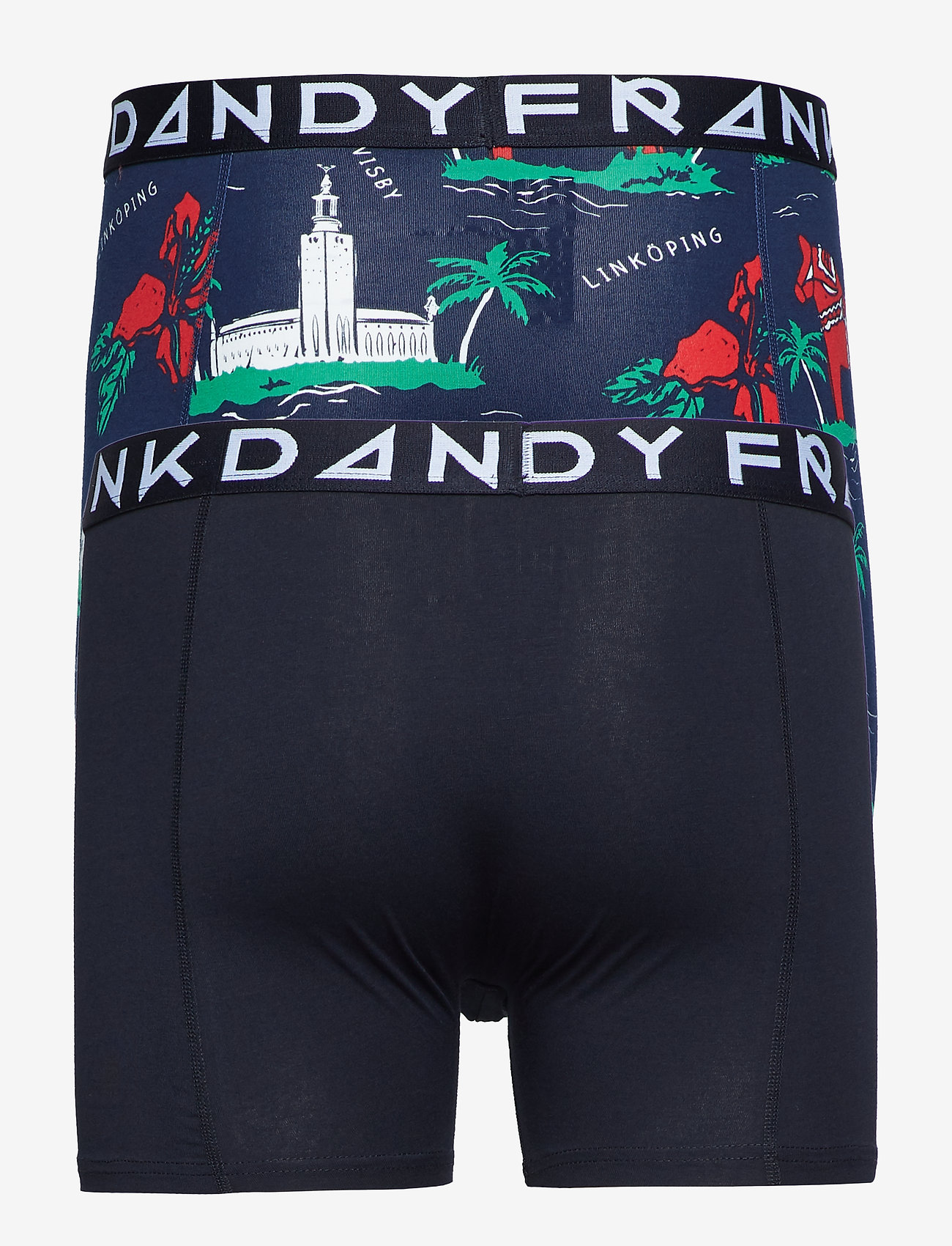 Frank Dandy - 2 Pack Swewaii boxer - navy/black - 1