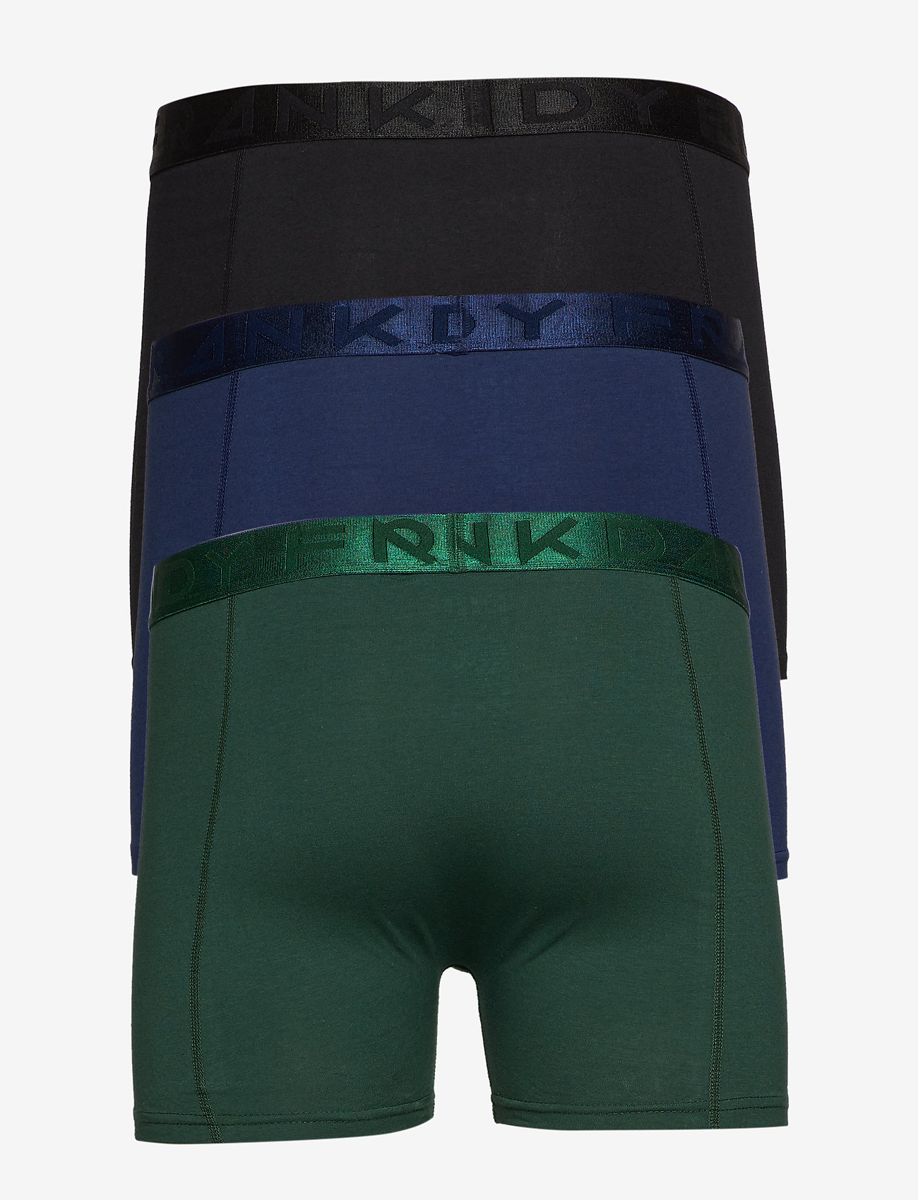Frank Dandy - 3P Legend Organic Boxer - black/dk navy/dk green - 1