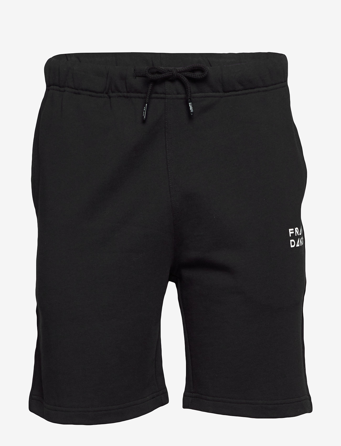 Frank Dandy - Unisex Solid Sweat Shorts - black - 0