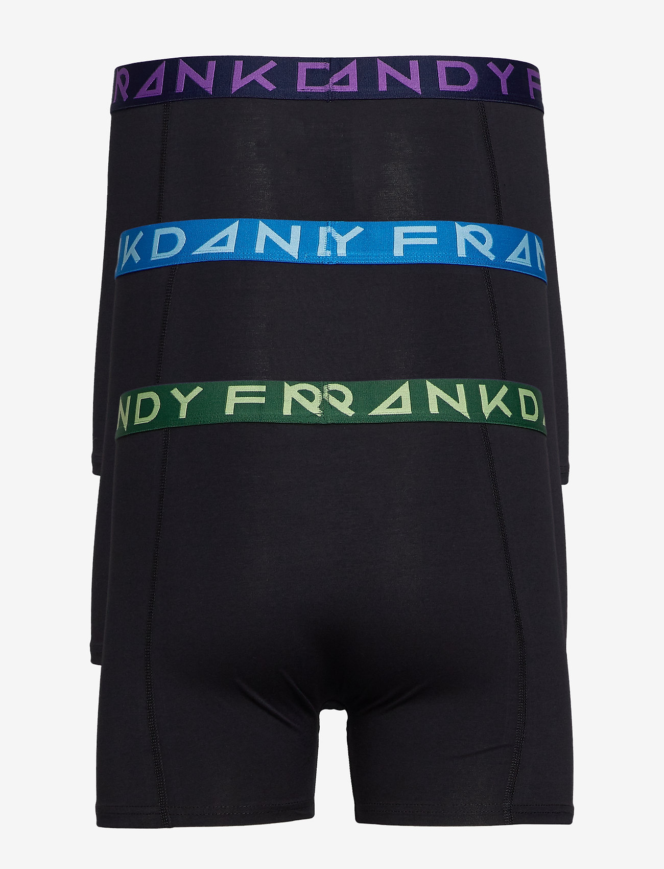 Frank Dandy - 3 Pack Solid Boxer - black/black/black - 1
