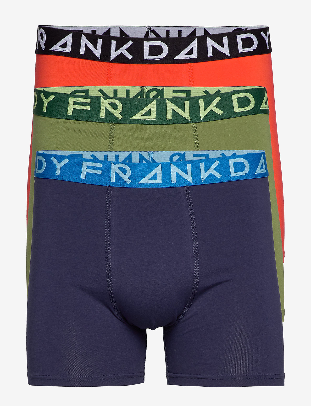 DK BLUE/GREEN/RED