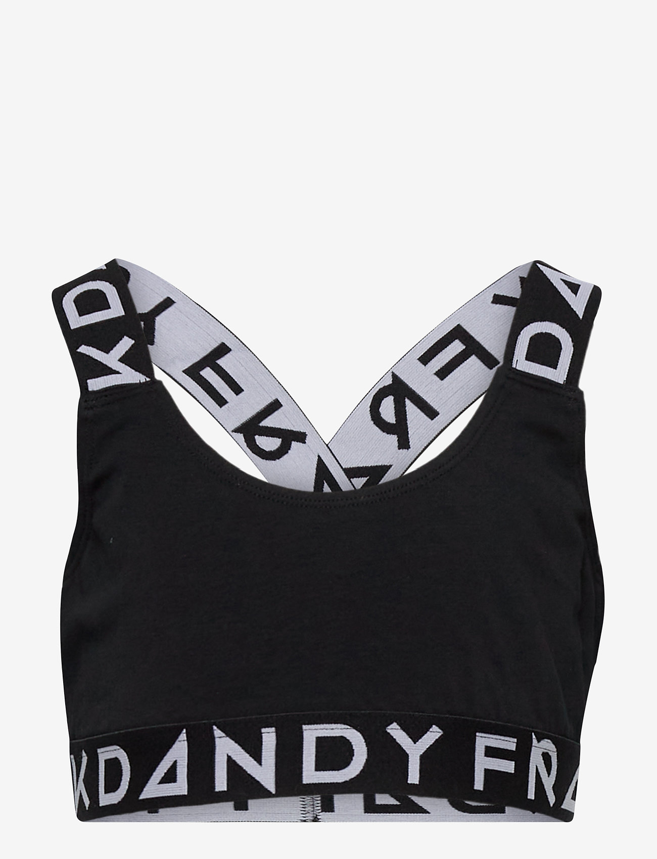 Girl's Solid Bralette - BLACK