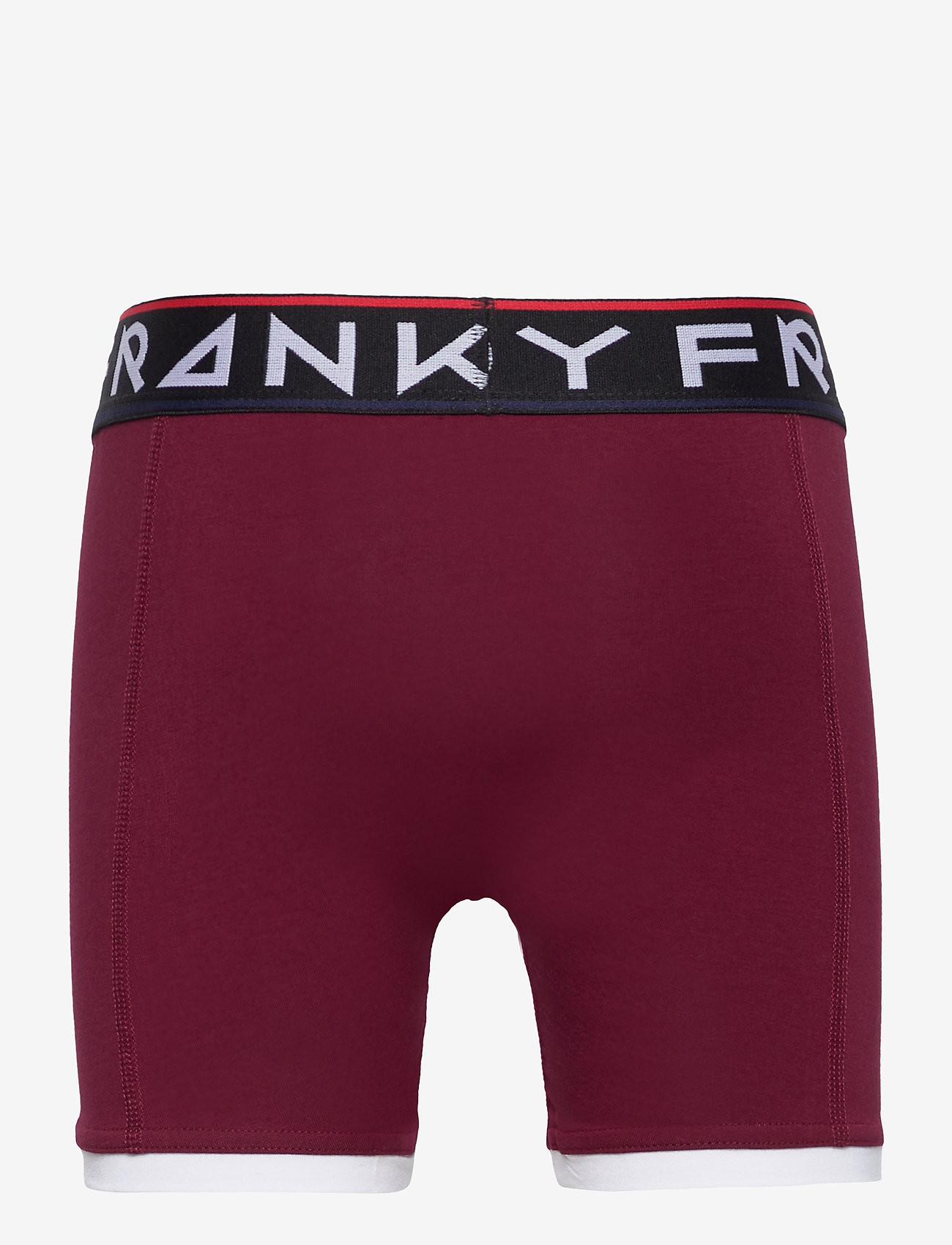 Frank Dandy - Boy's St Paul Bamboo Boxer - dark red - 1