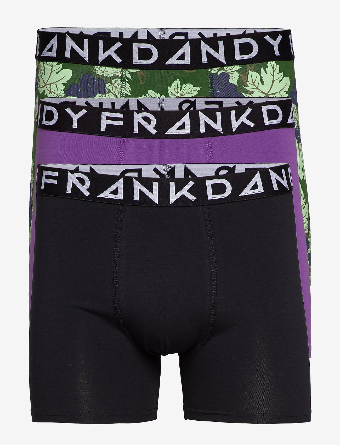 Frank Dandy - 3 Pack Berries Boxer - green/lilac/black - 0