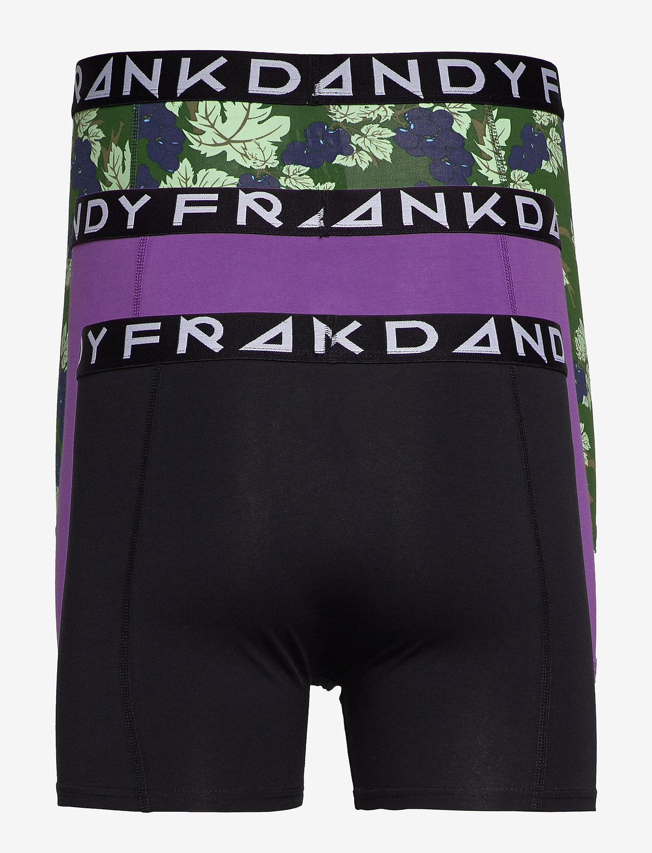 Frank Dandy - 3 Pack Berries Boxer - green/lilac/black - 1