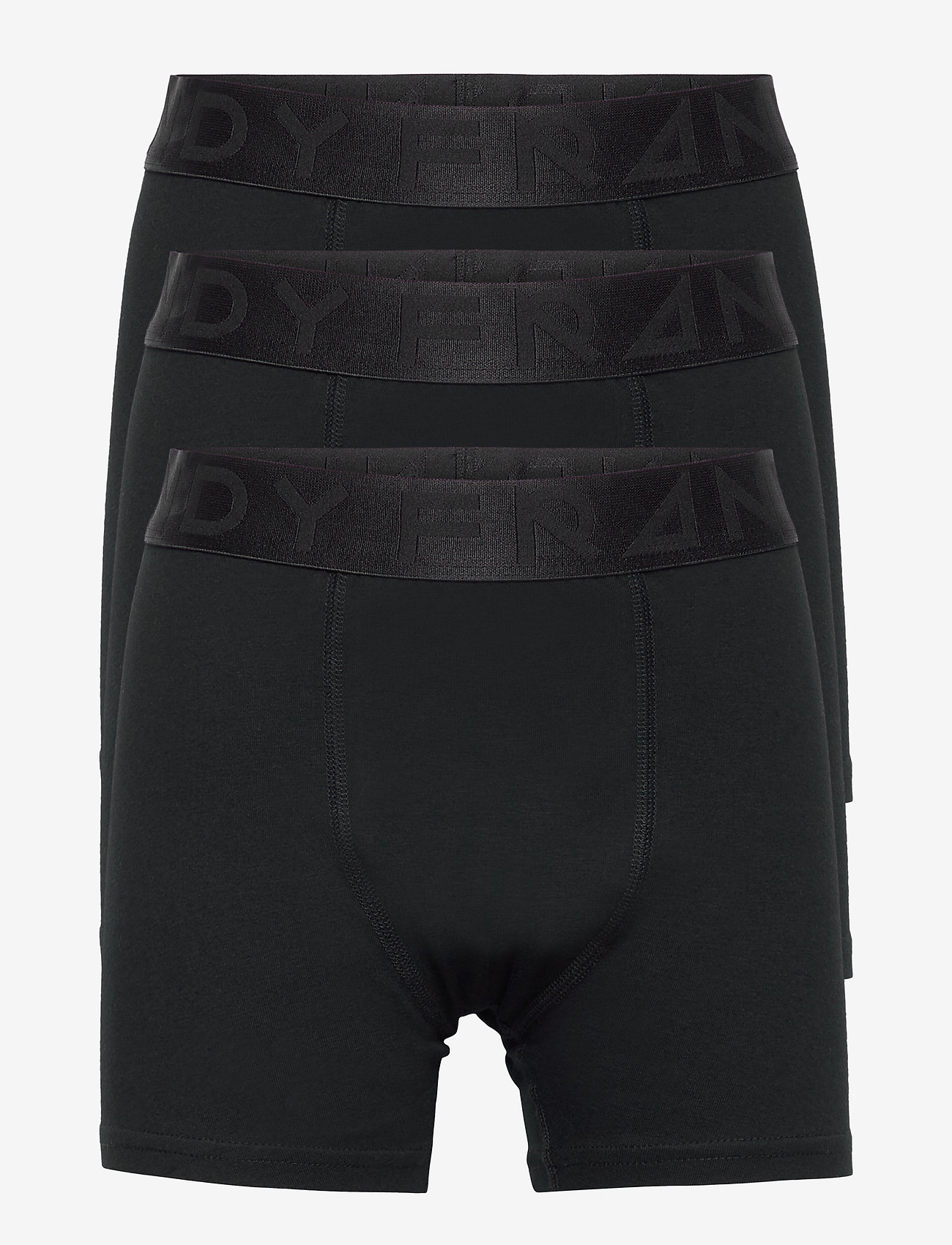 Frank Dandy - Boy's 3-pack Legend Organic Cotton Boxer - black - 0