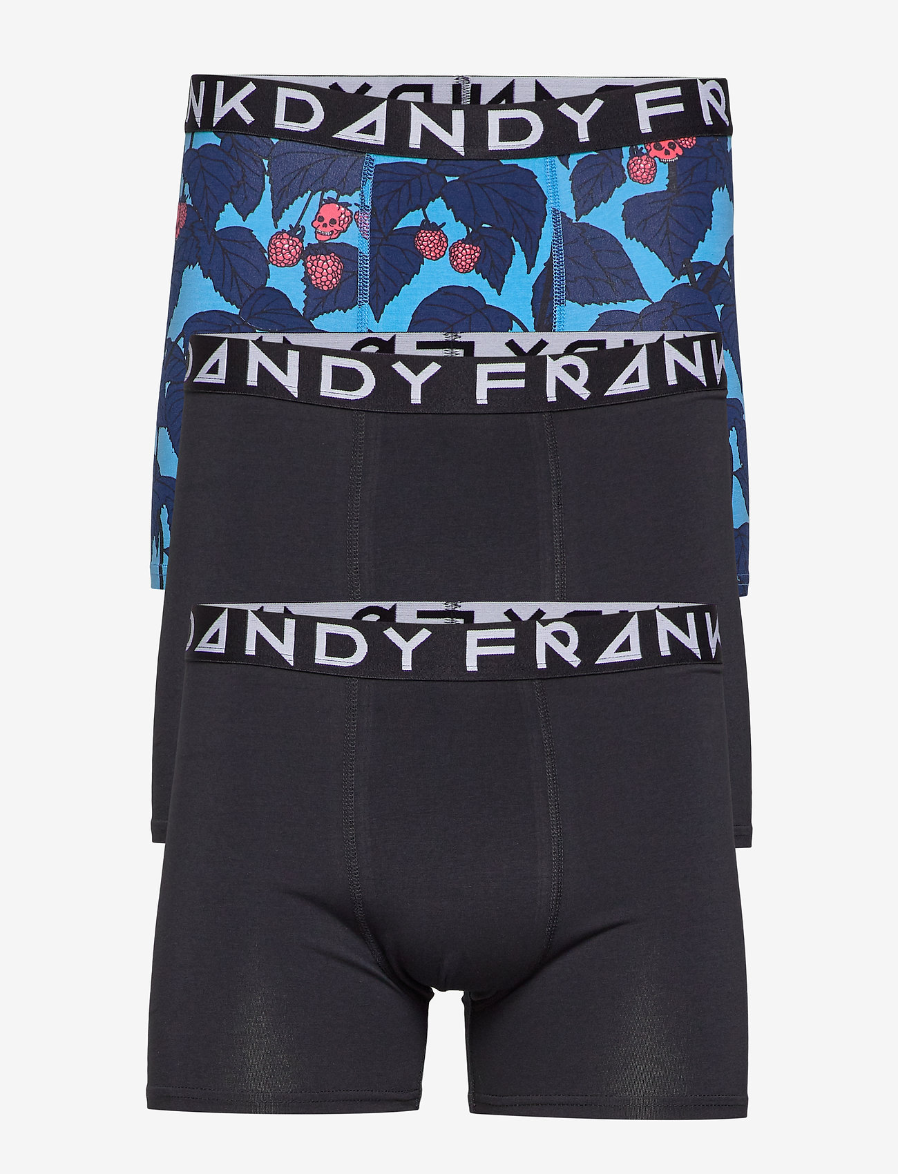 3 Pack Scullberry Boxer - BLUE/BLACK