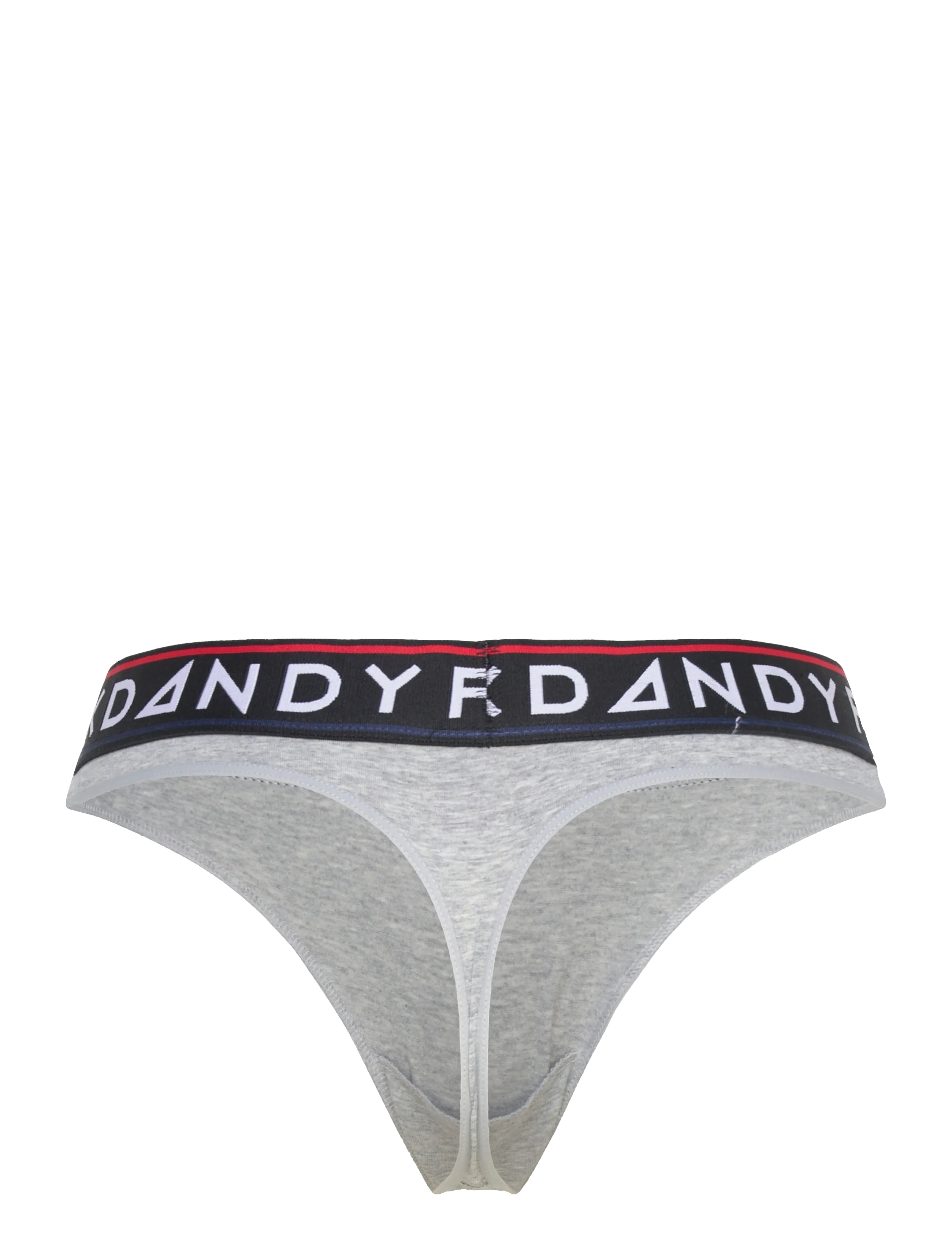 Frank Dandy - W's St Paul Bamboo Thong - laveste priser - grey melange - 1