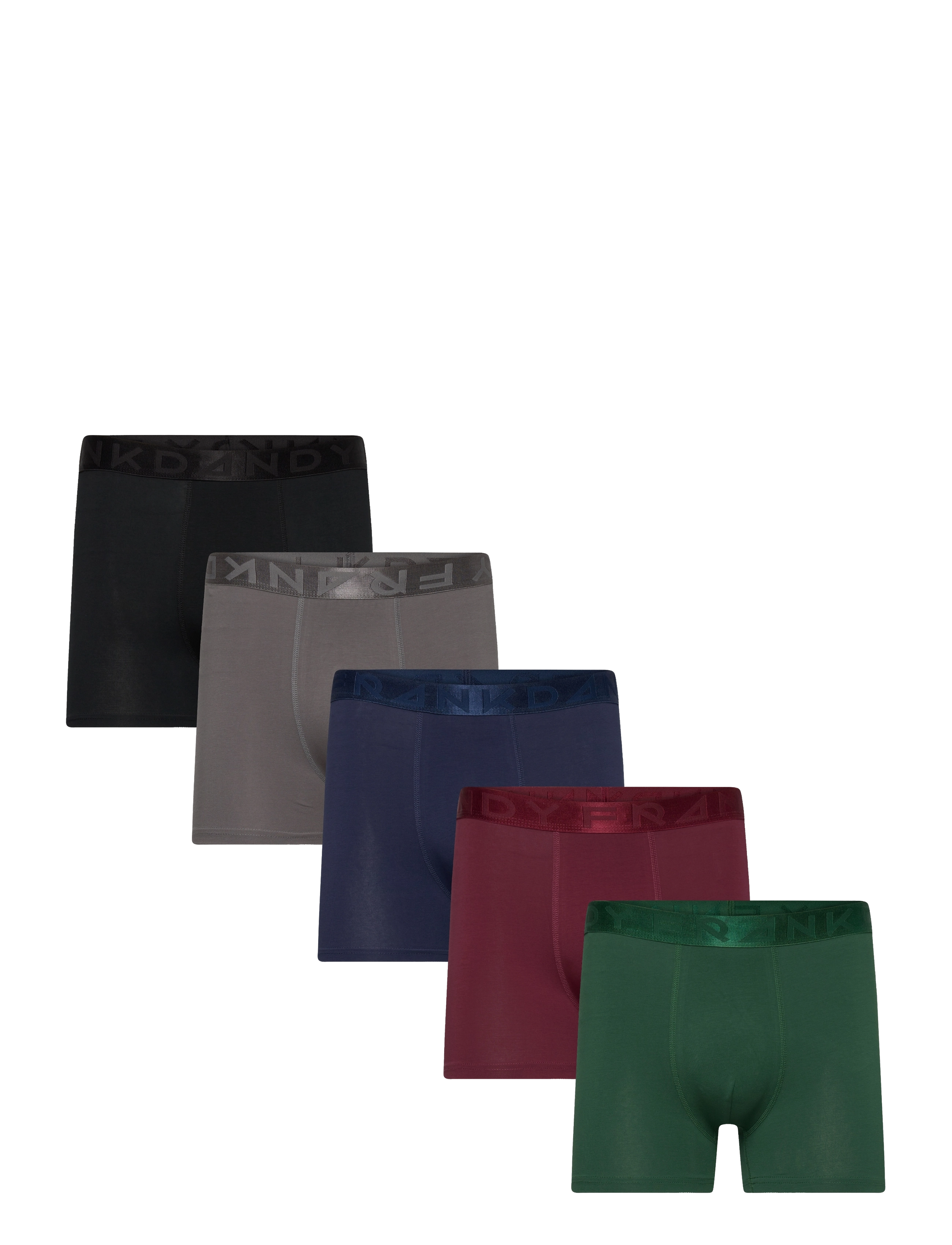 Frank Dandy - 5-Pack Legend Organic Boxer Gift Box - black - 0