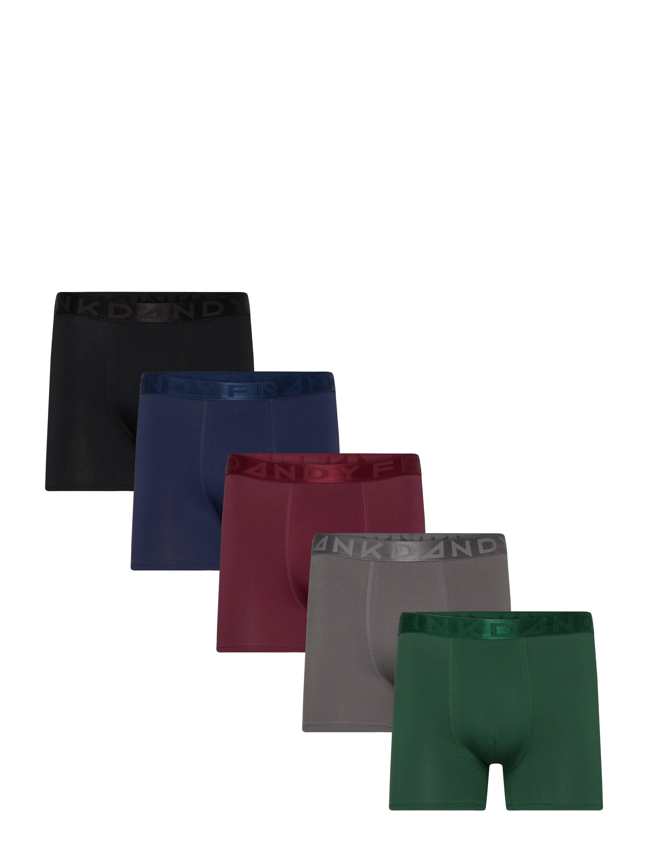 Frank Dandy - 5-Pack Legend Organic Boxer Gift Box - black - 0