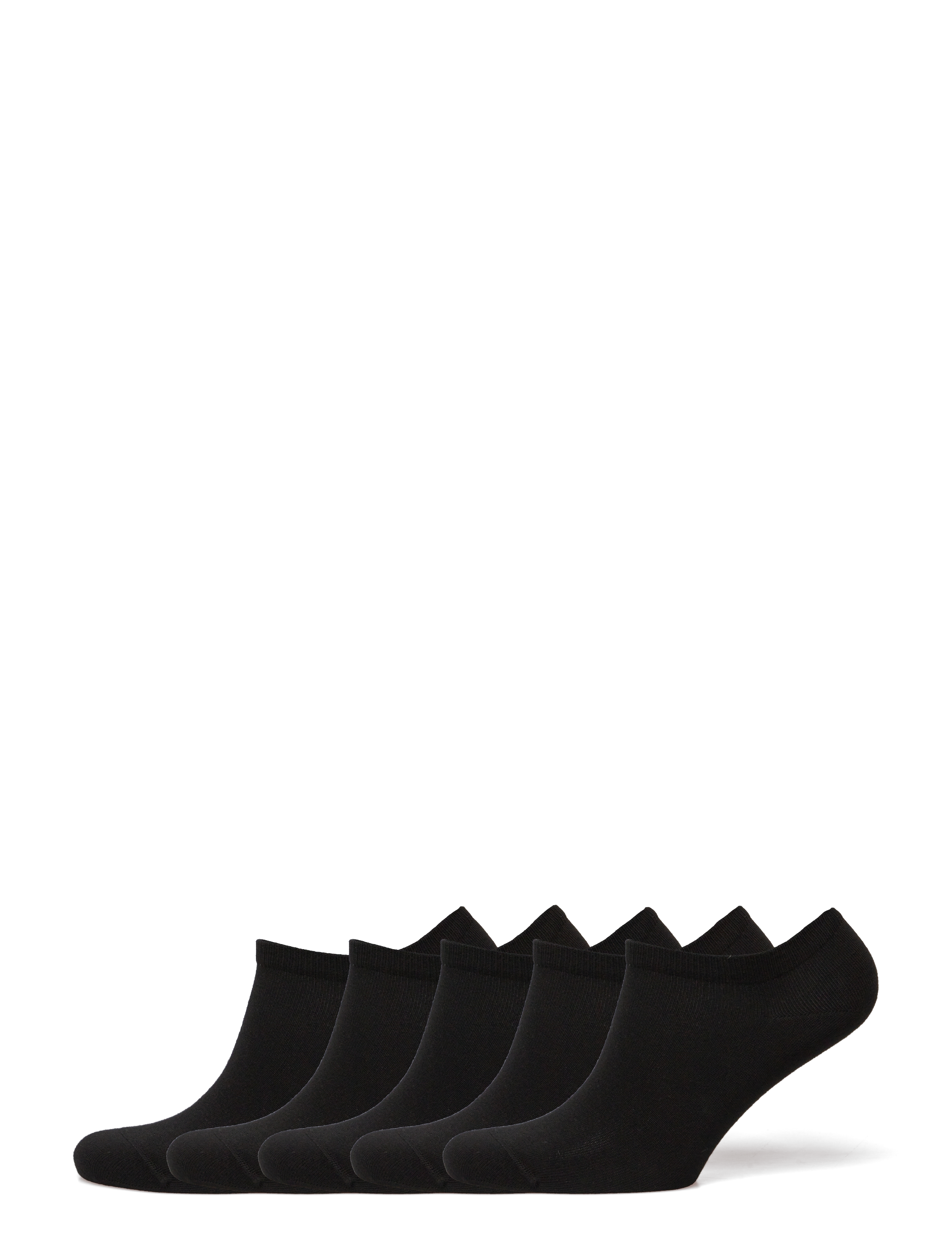 Frank Dandy Bamboo Solid Ankle Sock -  - BLACK / black