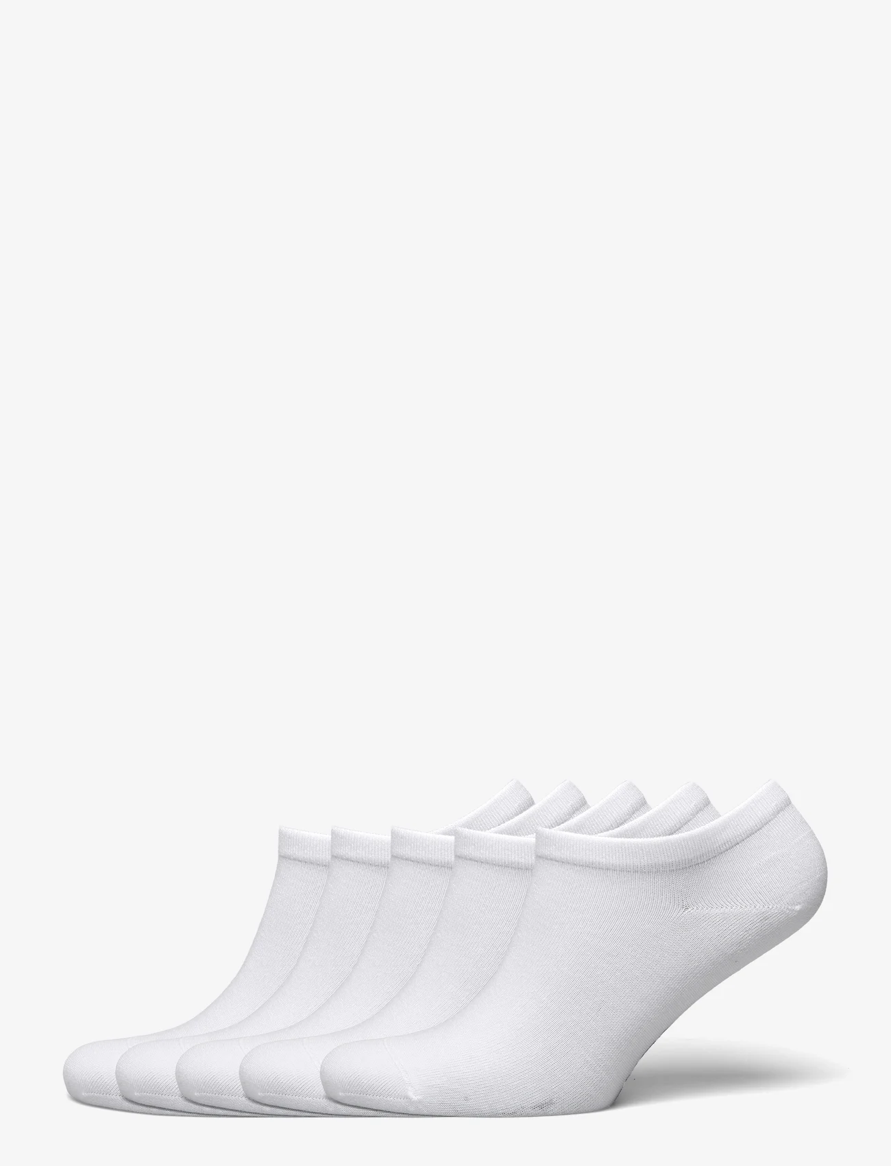 Frank Dandy - Bamboo Solid Ankle Sock - zemākās cenas - white - 0