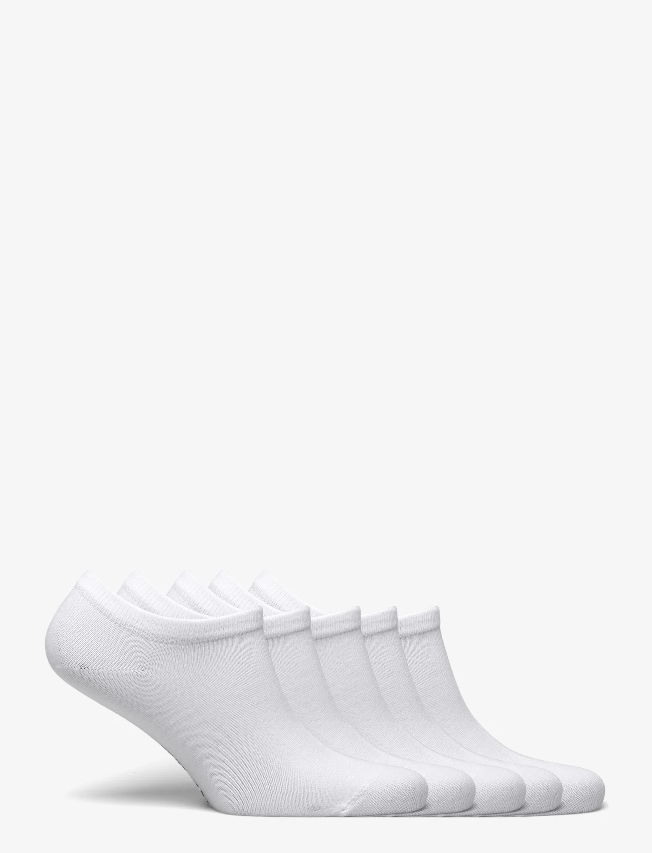 Frank Dandy - Bamboo Solid Ankle Sock - nilkkasukat - white - 1