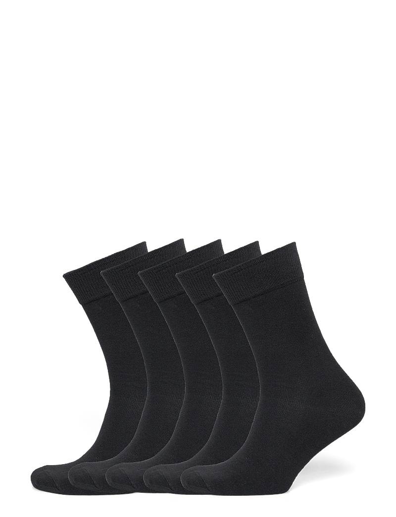 Frank Dandy - BO.5P Crew Sock - vanliga strumpor - black - 0