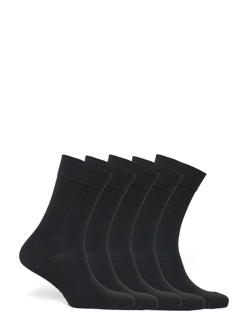 Frank Dandy - BO.5P Crew Sock - vanliga strumpor - black - 1