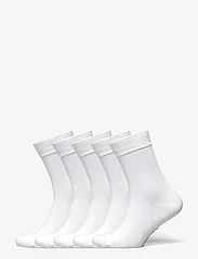 Frank Dandy - Bamboo Solid Crew Sock - regular socks - white - 0