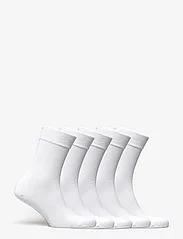 Frank Dandy - Bamboo Solid Crew Sock - regular socks - white - 1