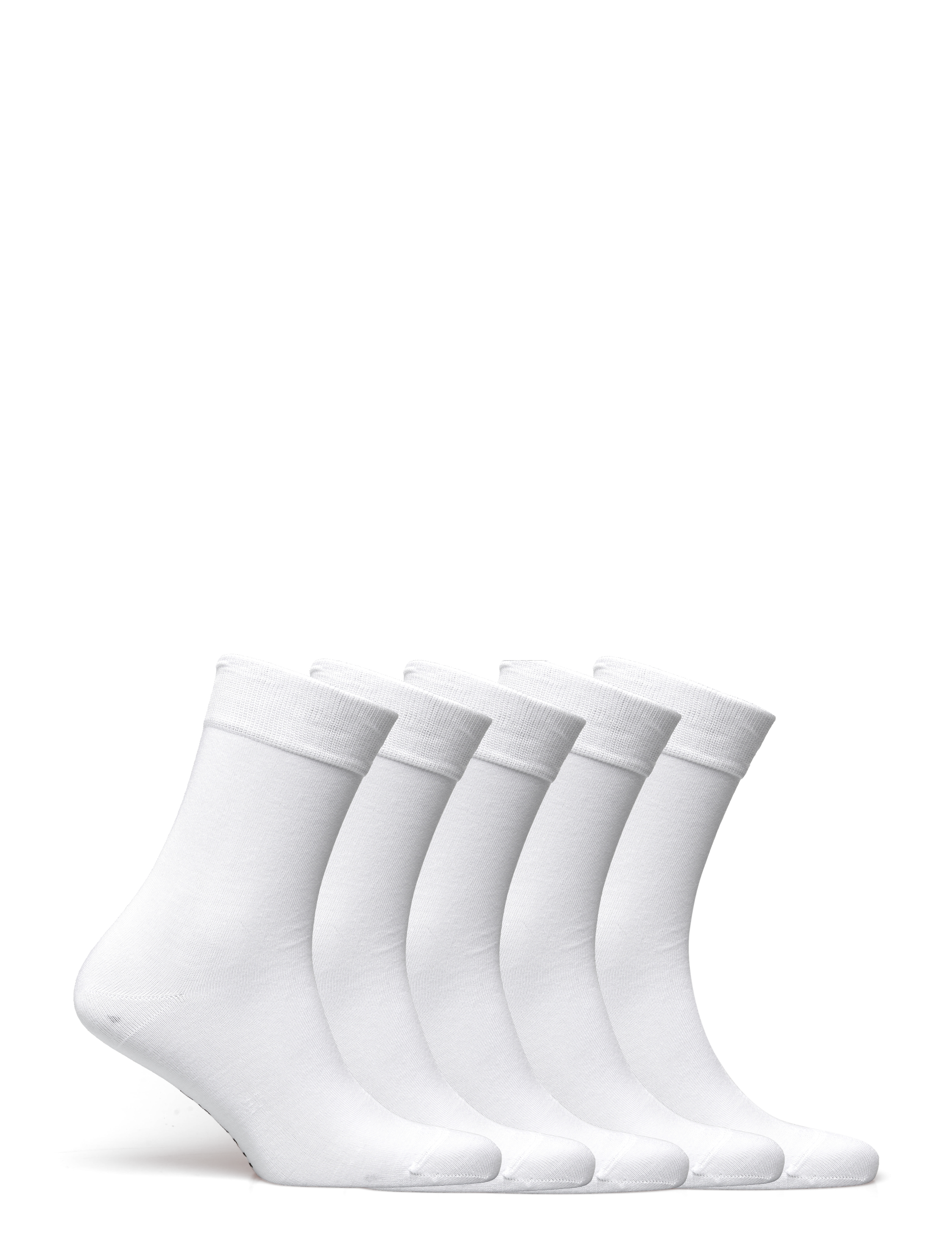 Frank Dandy - Bamboo Solid Crew Sock - die niedrigsten preise - white - 1