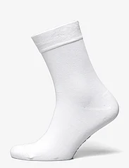 Frank Dandy - Bamboo Solid Crew Sock - laagste prijzen - white - 2