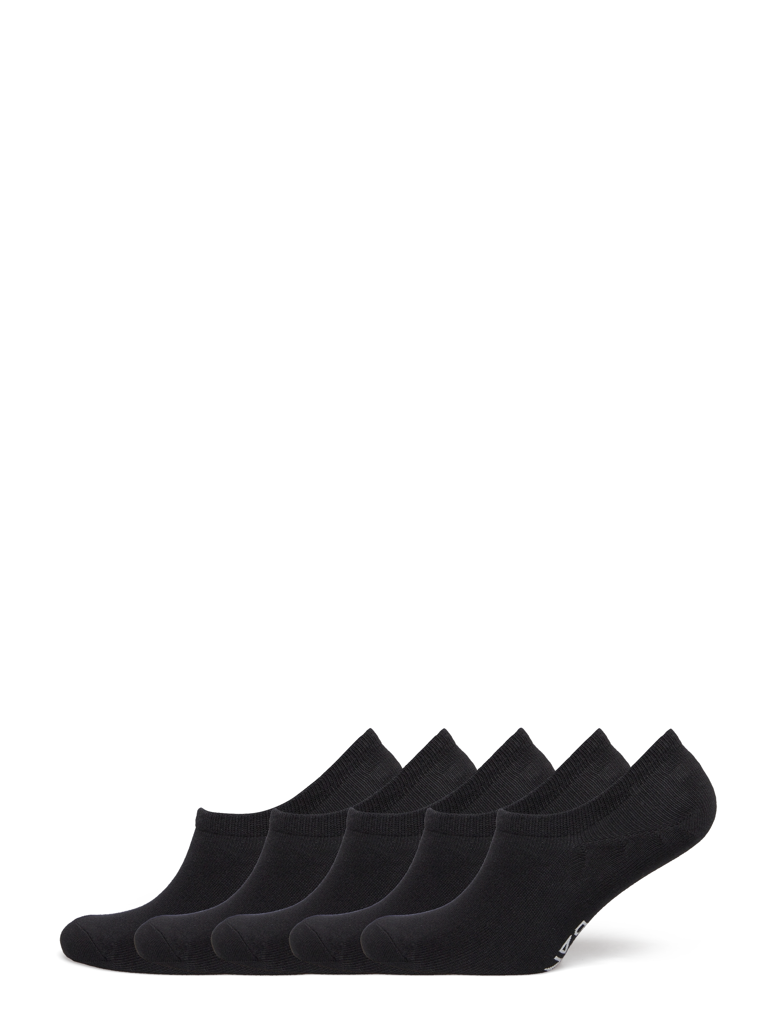 Frank Dandy Organic Cotton Sneaker Sock - Strømper - BLACK / black